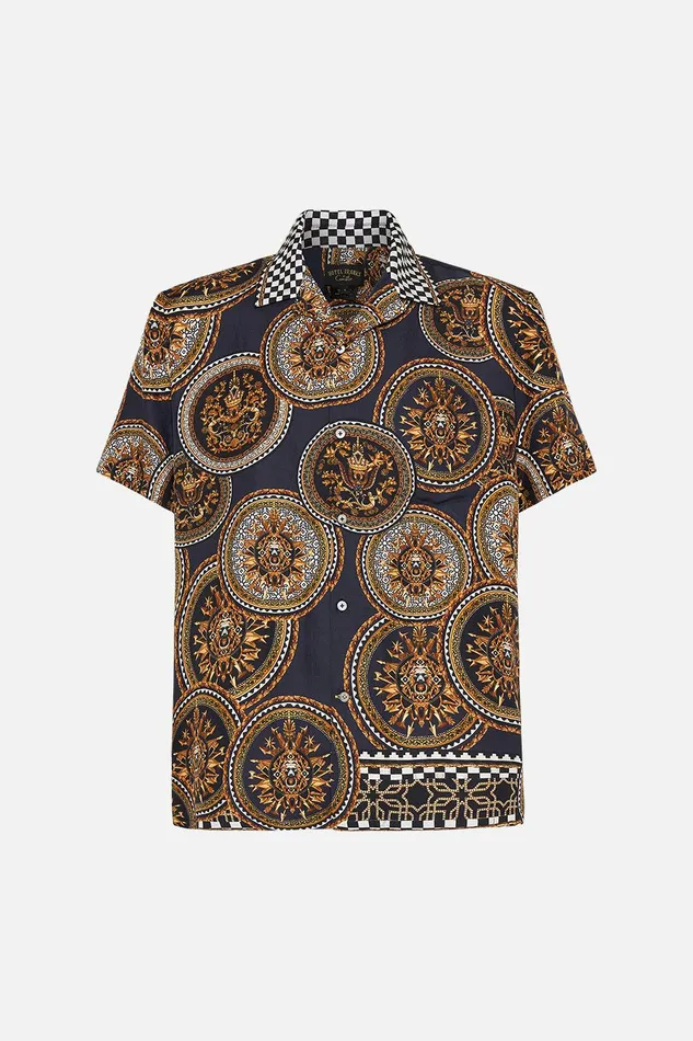 Camilla Shirts Short Sleeve Camp Collared Shirt Duomo Kaleido 8211 Mens Camilla Shirts Short Sleeve Camp Collared Shirt Duomo Kaleido 8211 Mens