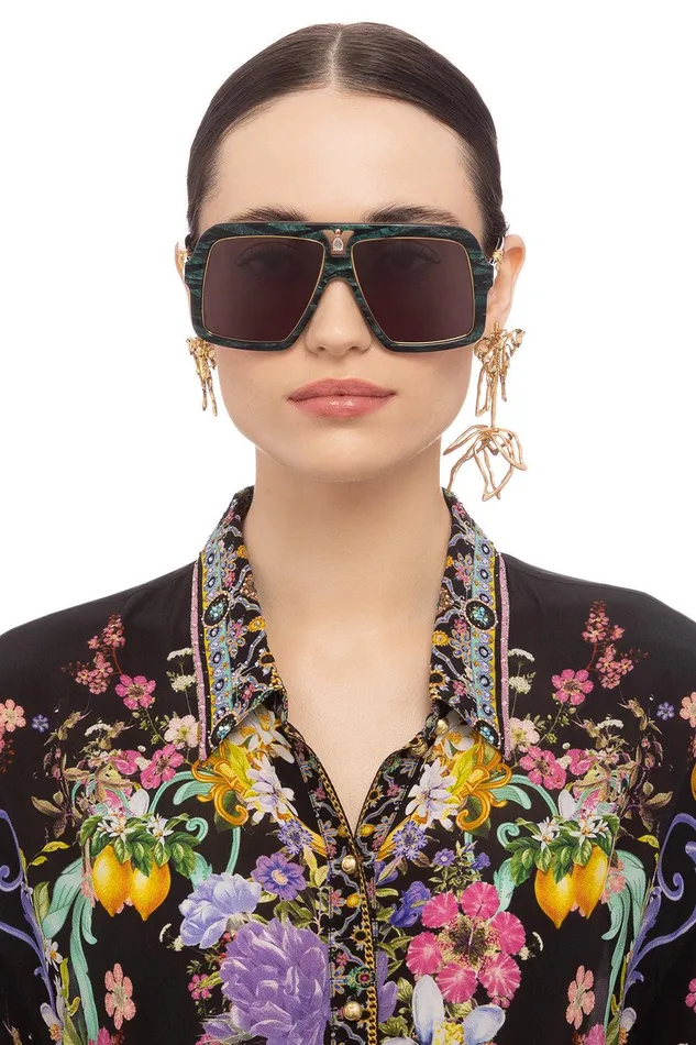 Camilla Sunglasses Starry Nights Sunglasses Emerald Marble 8211 Accessories Camilla Sunglasses Starry Nights Sunglasses Emerald Marble 8211 Accessories