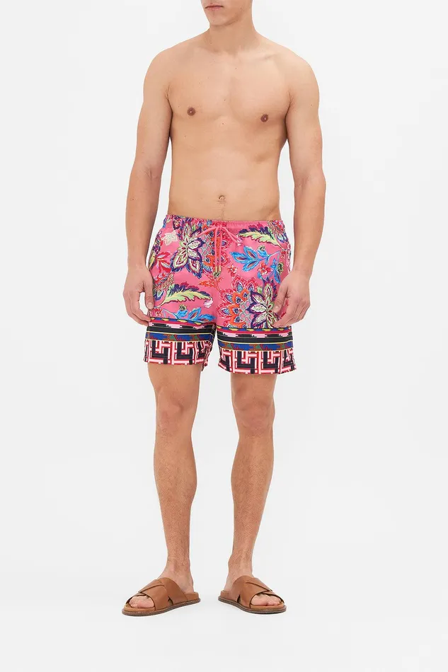 Camilla Swimwear Mid Length Boardshort Rome Retro 8211 Mens