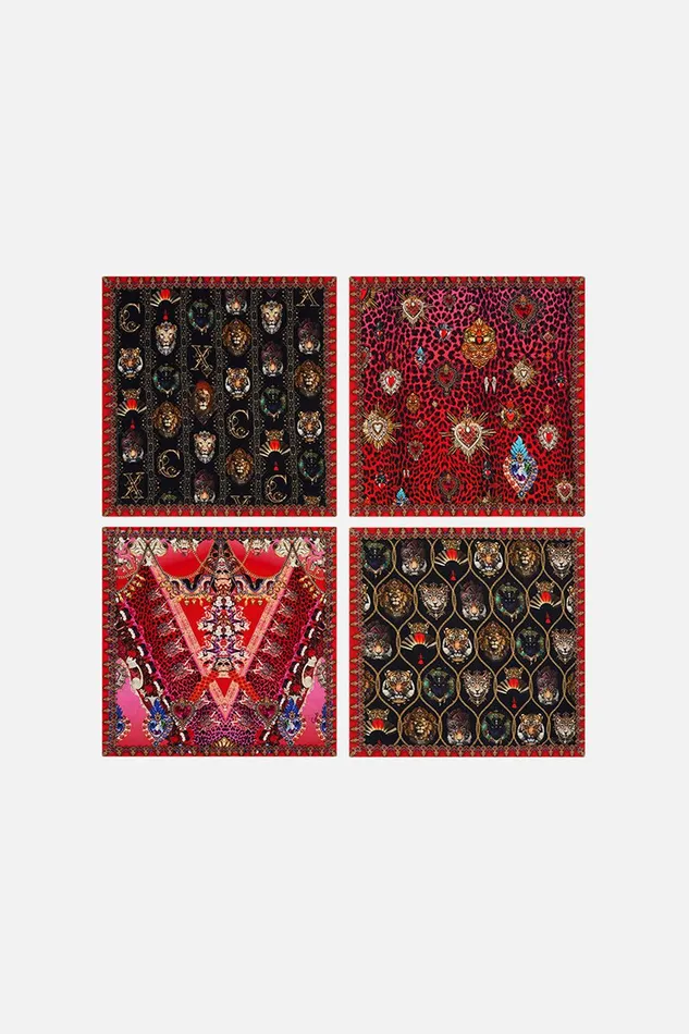 Camilla Tableware Napkins 4 Piece Set Artesania Mania 8211 Accessories