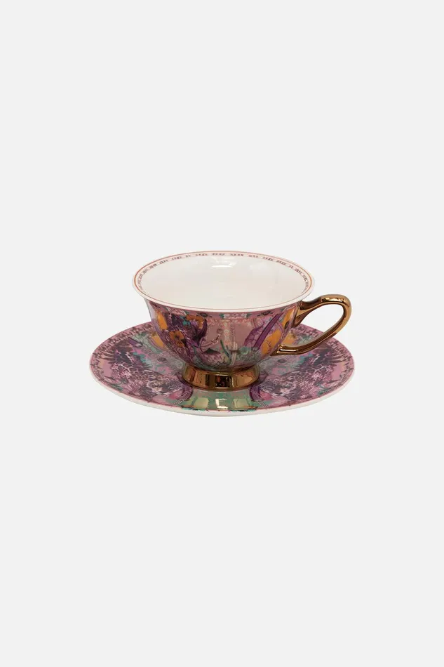 Camilla Tableware Tea Cup And Saucer Set Kitty Kat Klub 8211 Accessories