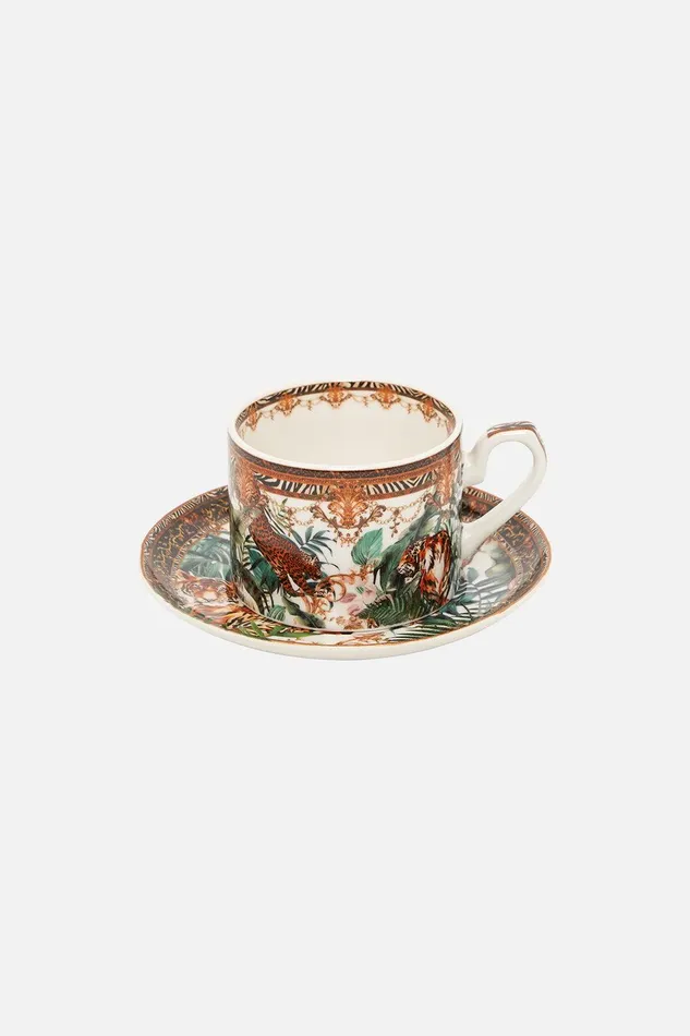 Camilla Tableware Tea Cup And Saucer Set Tiger Trap 8211 Accessories