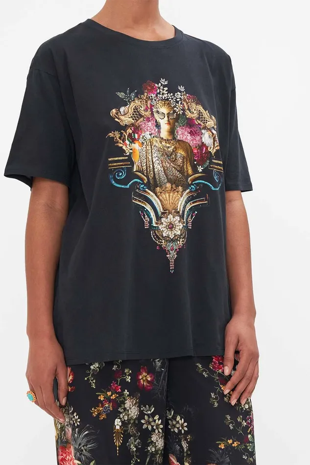 Camilla Tees Organic Cotton Oversize Band Tee A Night At The Opera 8211 Womens Camilla Tees Organic Cotton Oversize Band Tee A Night At The Opera 8211 Womens
