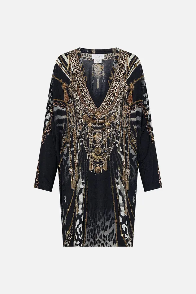 Camilla Tees Side Split Tee 8211 All Over Print Untamed Royalty 8211 Womens Camilla Tees Side Split Tee 8211 All Over Print Untamed Royalty 8211 Womens