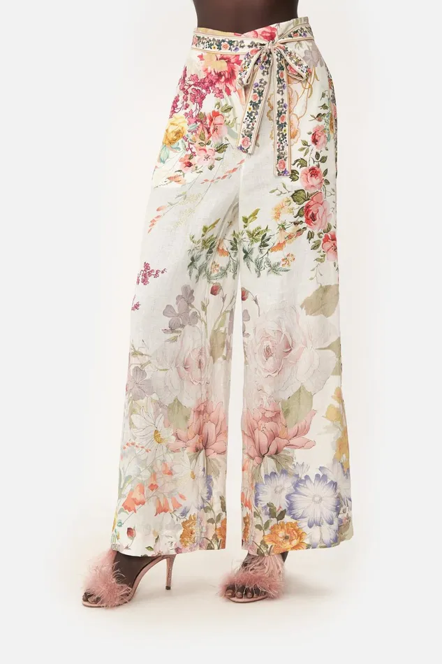 Camilla Wide Leg Pants Paperbag Waist Wide Leg Pant Romantic Rites 8211 Womens Camilla Wide Leg Pants Paperbag Waist Wide Leg Pant Romantic Rites 8211 Womens