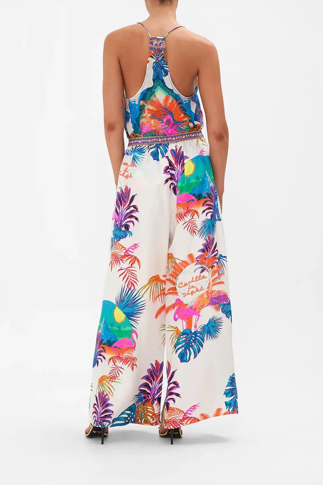 Camilla Wide Leg Pants Wide Leg Trouser With Front Pockets Flamenco Flamingo 8211 Womens Camilla Wide Leg Pants Wide Leg Trouser With Front Pockets Flamenco Flamingo 8211 Womens