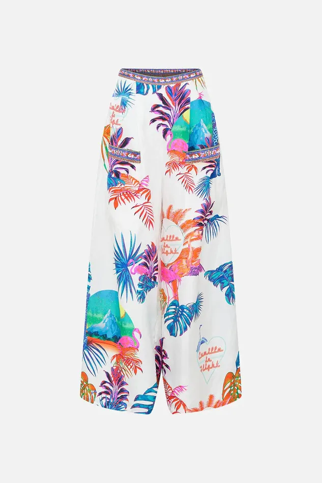 Camilla Wide Leg Pants Wide Leg Trouser With Front Pockets Flamenco Flamingo 8211 Womens Camilla Wide Leg Pants Wide Leg Trouser With Front Pockets Flamenco Flamingo 8211 Womens