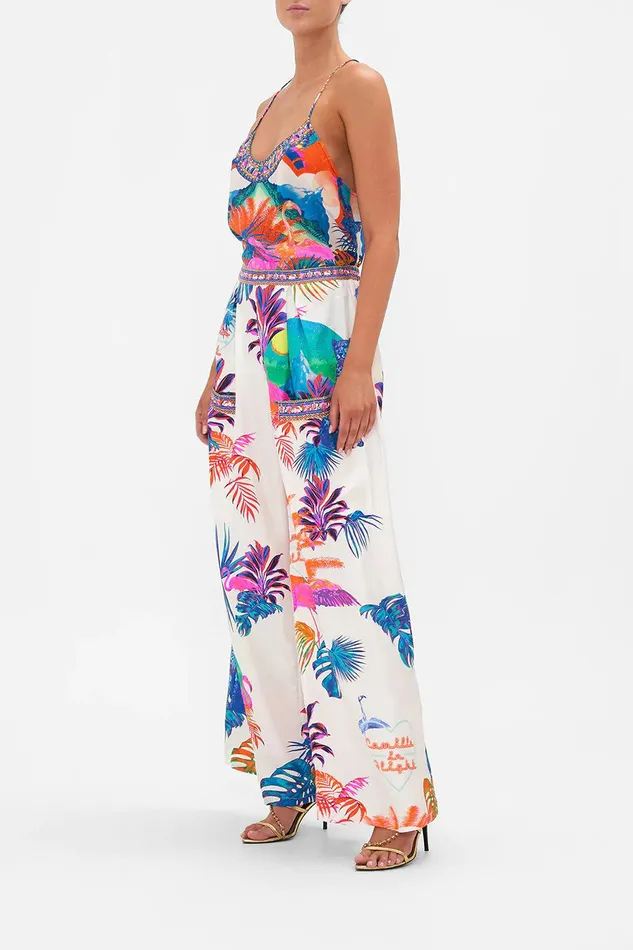 Camilla Wide Leg Pants Wide Leg Trouser With Front Pockets Flamenco Flamingo 8211 Womens Camilla Wide Leg Pants Wide Leg Trouser With Front Pockets Flamenco Flamingo 8211 Womens