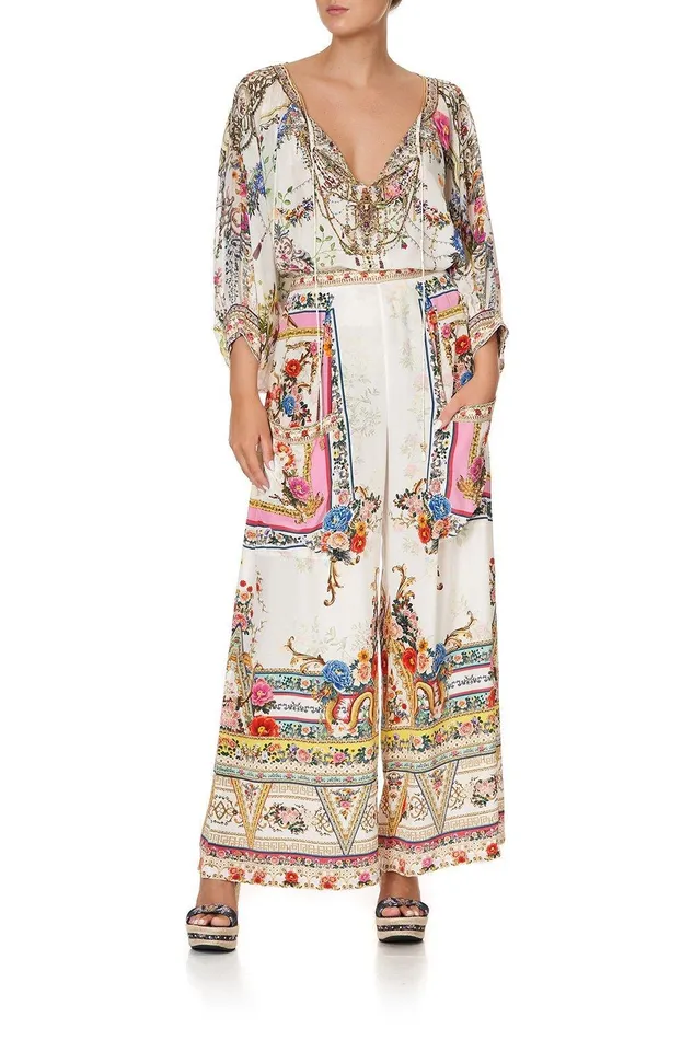 Camilla Wide Leg Pants Wide Leg Trouser With Front Pockets Party In The Palace 8211 Womens Camilla Wide Leg Pants Wide Leg Trouser With Front Pockets Party In The Palace 8211 Womens