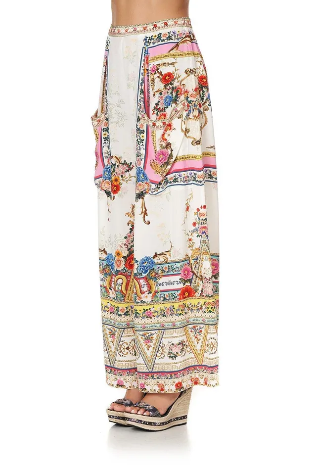 Camilla Wide Leg Pants Wide Leg Trouser With Front Pockets Party In The Palace 8211 Womens