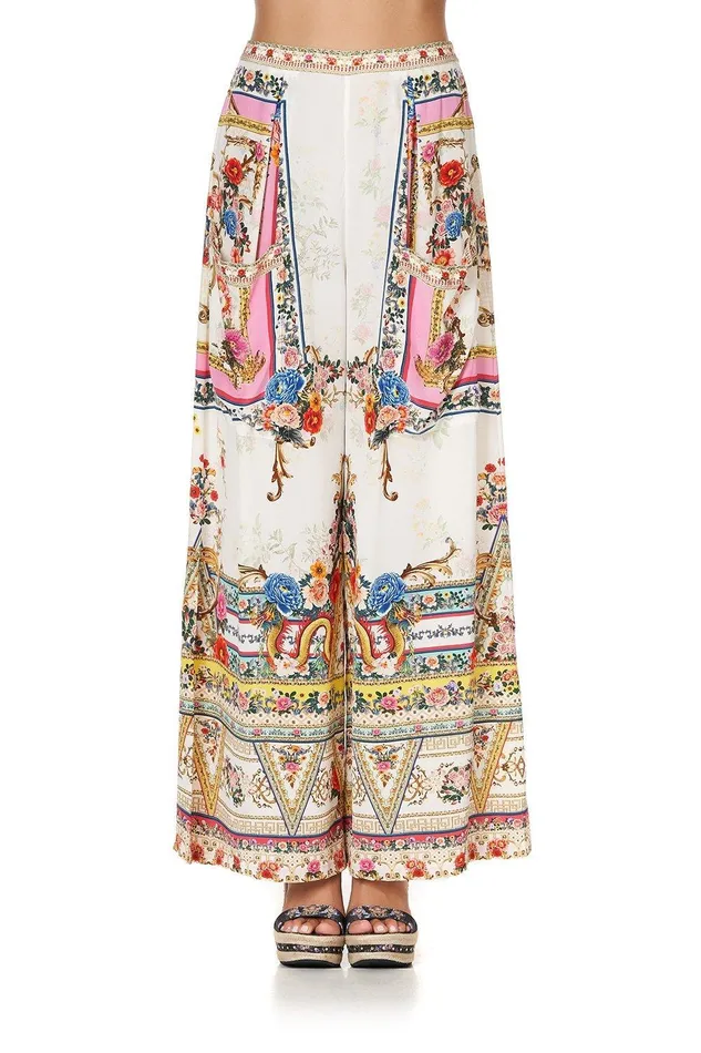 Camilla Wide Leg Pants Wide Leg Trouser With Front Pockets Party In The Palace 8211 Womens