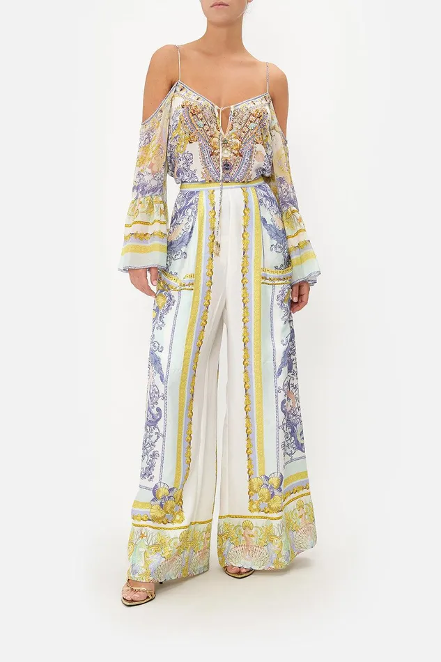 Camilla Wide Leg Pants Wide Leg Trouser With Front Pockets Star Of The Sea 8211 Womens Camilla Wide Leg Pants Wide Leg Trouser With Front Pockets Star Of The Sea 8211 Womens