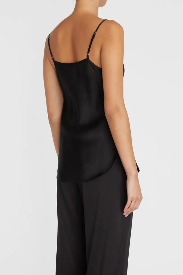 Camis And Slips Women Lee Mathews Stella Silk Satin Cami Camis And Slips Women Lee Mathews Stella Silk Satin Cami