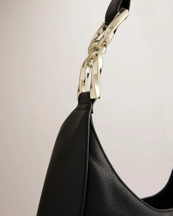 Chain Detail Hobo Bag Black Women Ted Baker Bags