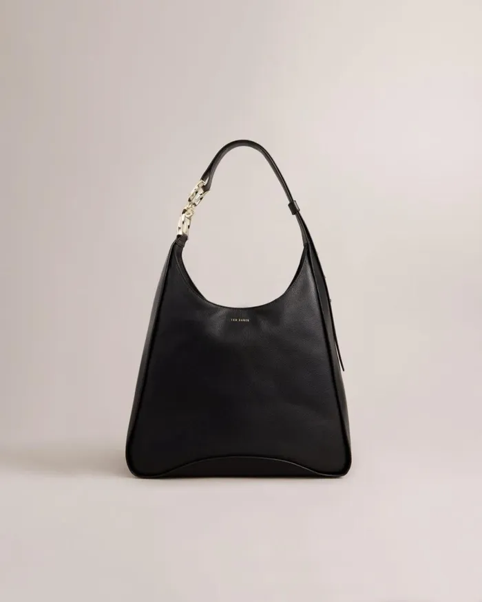 Chain Detail Hobo Bag Black Women Ted Baker Bags