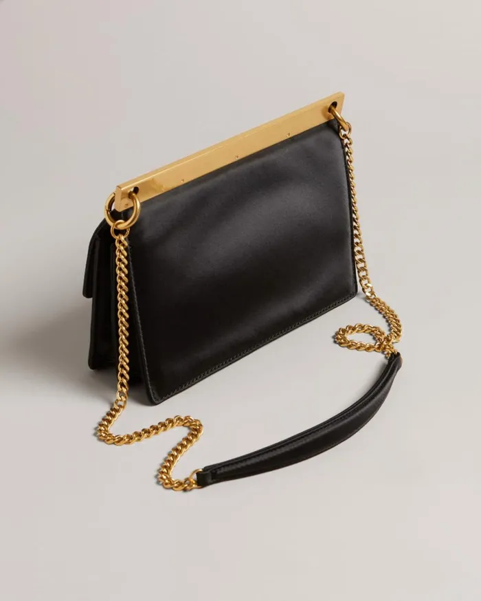Chunky Chain Mini Shoulder Bag Black Women Ted Baker Bags Chunky Chain Mini Shoulder Bag Black Women Ted Baker Bags