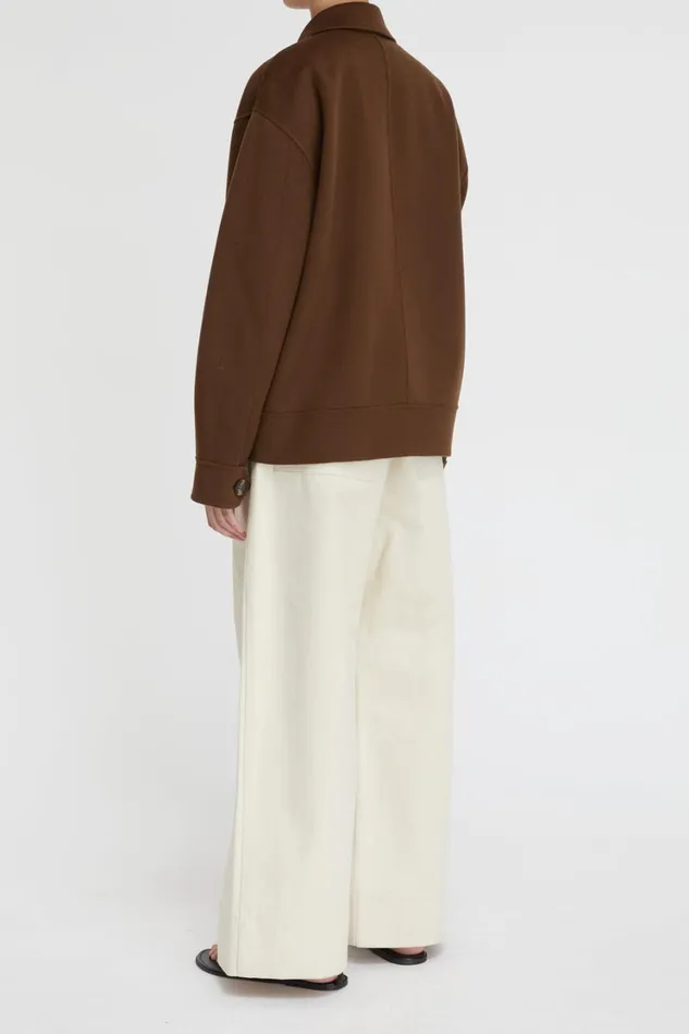 Coats And Jackets Women Lee Mathews Florentine Cashmere Worker Jacket Coats And Jackets Women Lee Mathews Florentine Cashmere Worker Jacket