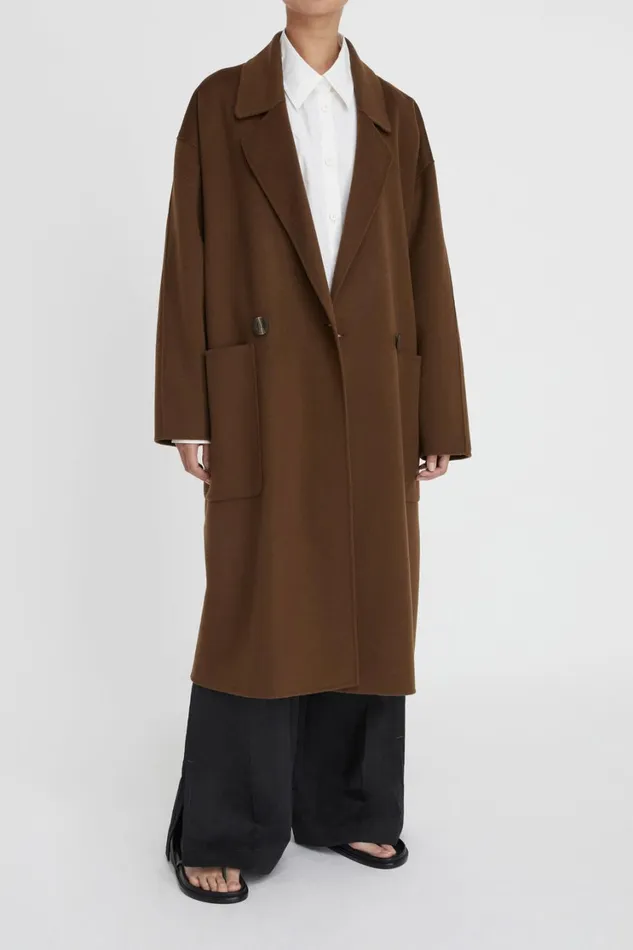 Coats And Jackets Women Lee Mathews Florentine Cocoon Coat