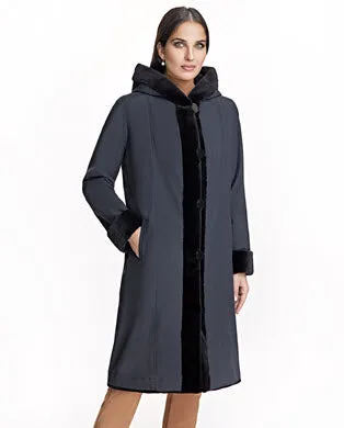 Coats Women039s Maximilian Sheared Mink Reversible Coat