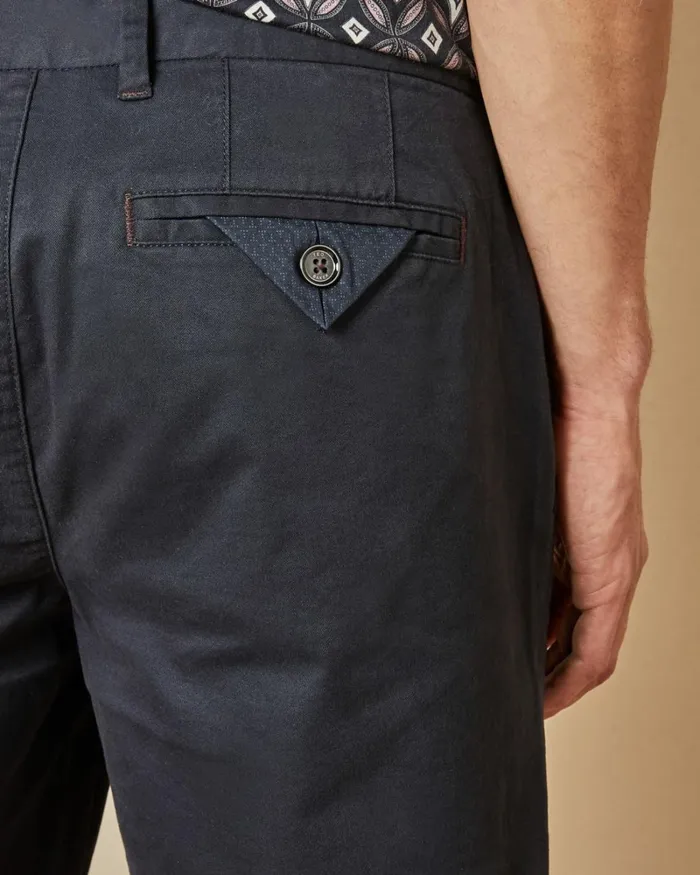 Cotton Chino Shorts Navy Men Ted Baker Clothing Cotton Chino Shorts Navy Men Ted Baker Clothing