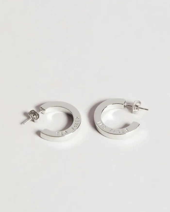 Crystal Hoop Earring Silver Color Women Ted Baker Jewelry