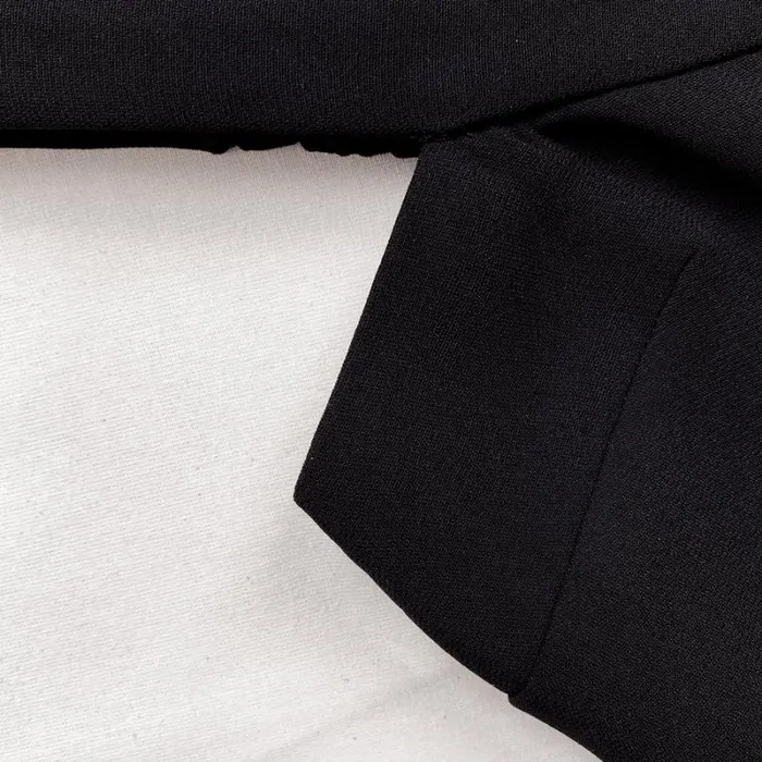 Dresses Woman SelfPortrait Black Heavy Crepe Bow Mini Dress Dresses Woman SelfPortrait Black Heavy Crepe Bow Mini Dress