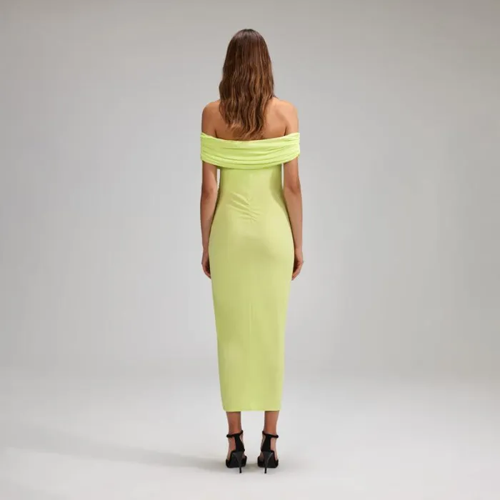 Dresses Woman SelfPortrait Lime Daisy Guipure Mini Dress Dresses Woman SelfPortrait Lime Daisy Guipure Mini Dress