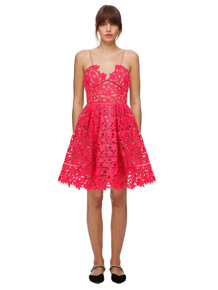 Dresses Woman SelfPortrait Mini Azaelea Dress Dresses Woman SelfPortrait Mini Azaelea Dress