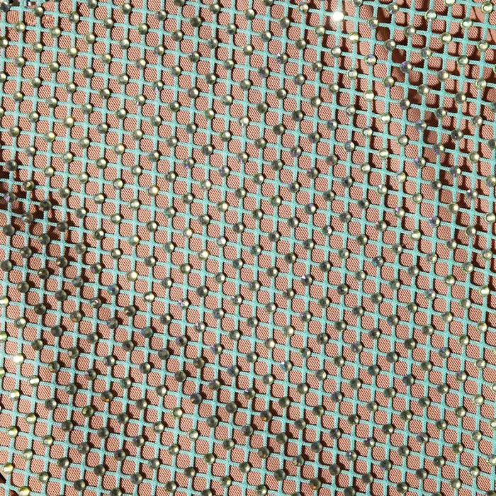 Dresses Woman SelfPortrait Mint Rhinestone Fishnet Maxi Dress Dresses Woman SelfPortrait Mint Rhinestone Fishnet Maxi Dress