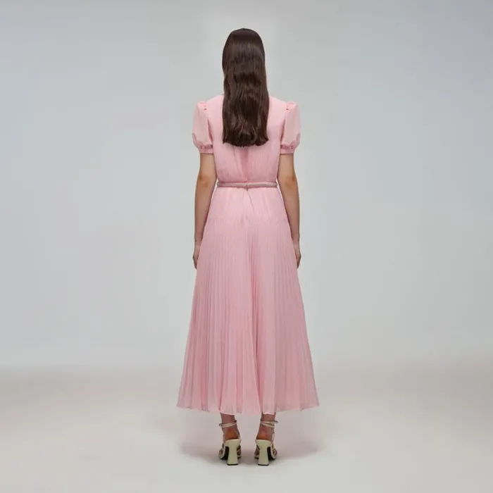 Dresses Woman SelfPortrait Pink Magnolia Lace Maxi Dress Dresses Woman SelfPortrait Pink Magnolia Lace Maxi Dress
