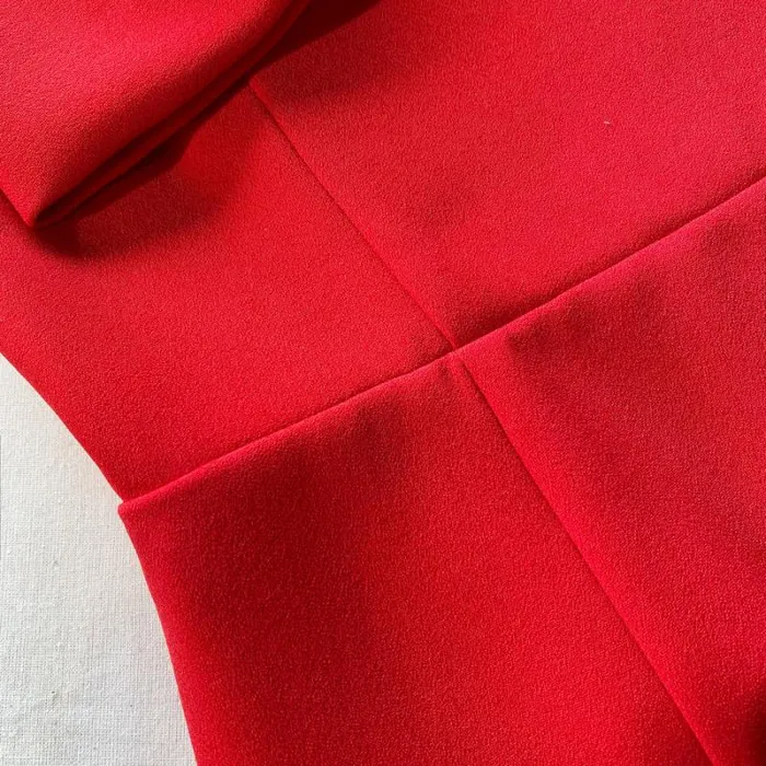 Dresses Woman SelfPortrait Red Crepe Bow Mini Dress Dresses Woman SelfPortrait Red Crepe Bow Mini Dress