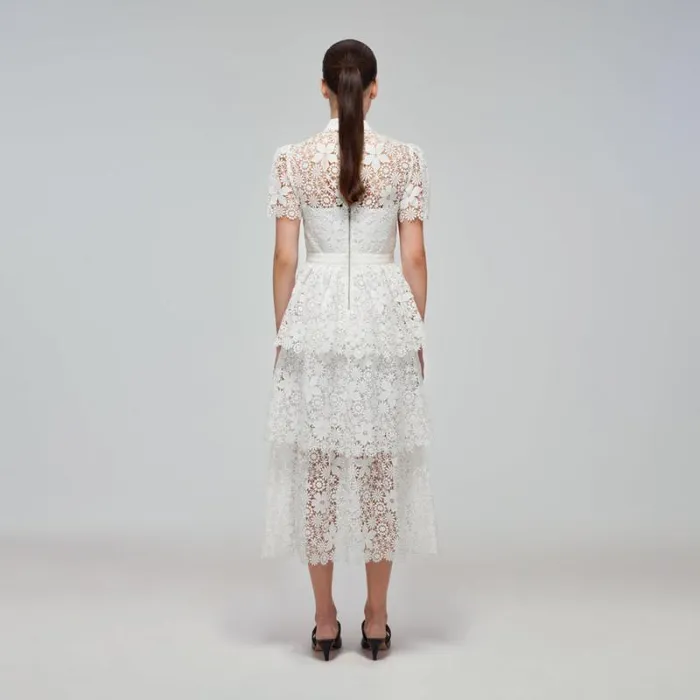 Dresses Woman SelfPortrait Ribbon Lace Maxi Dress Dresses Woman SelfPortrait Ribbon Lace Maxi Dress