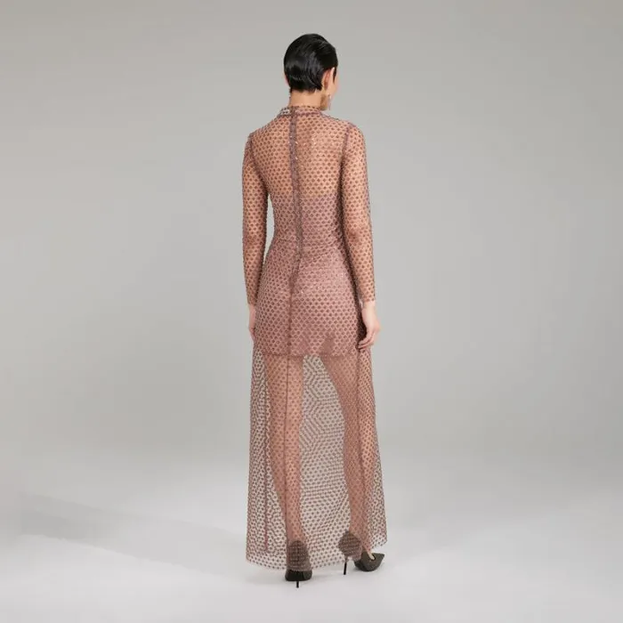 Dresses Woman SelfPortrait The GG Dress Dresses Woman SelfPortrait The GG Dress