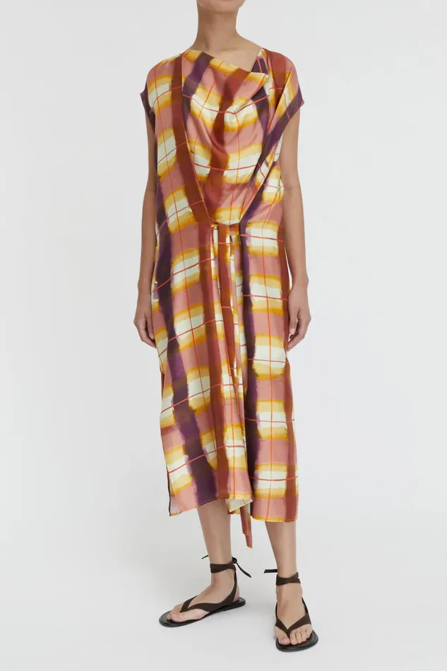 Dresses Women Lee Mathews Coralie Drape Dress