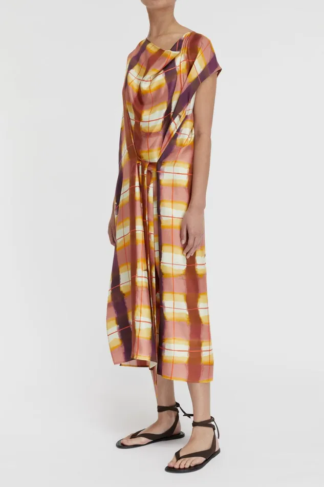 Dresses Women Lee Mathews Coralie Drape Dress Dresses Women Lee Mathews Coralie Drape Dress