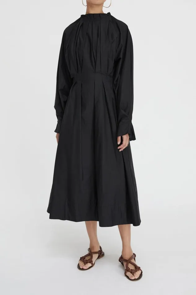 Dresses Women Lee Mathews Tate LS Midi Dress