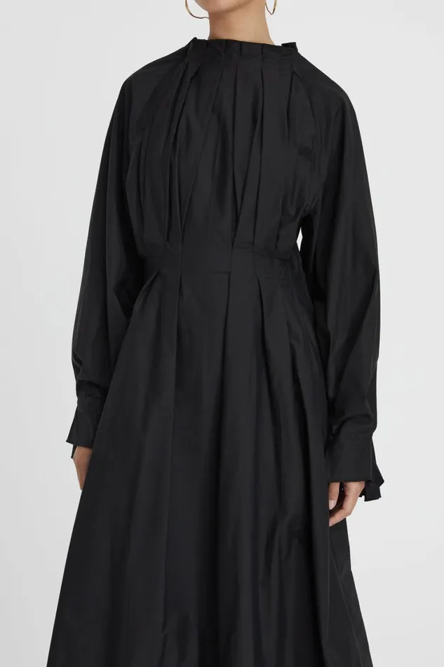 Dresses Women Lee Mathews Tate LS Midi Dress Dresses Women Lee Mathews Tate LS Midi Dress