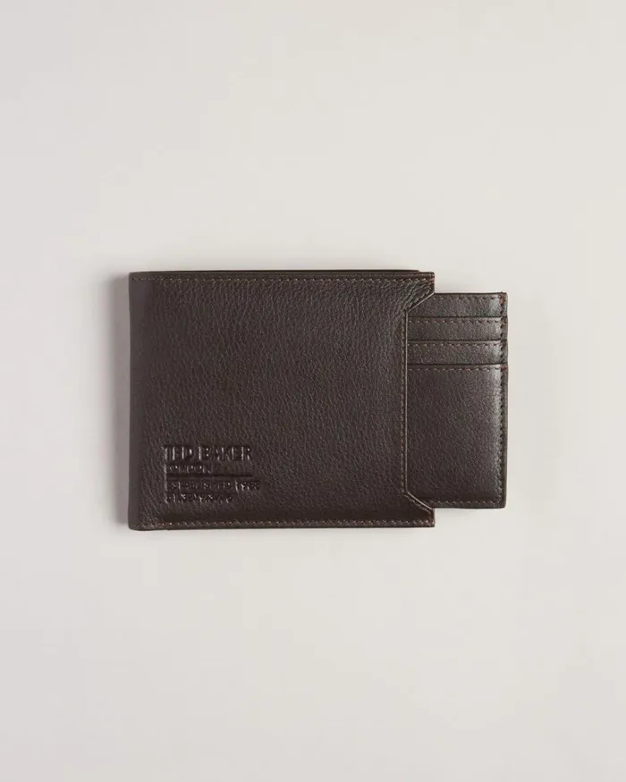 Embossed Branded Wallet Card Holder Gift Set BrownChocolate Men Ted Baker Wallets and Card Holders