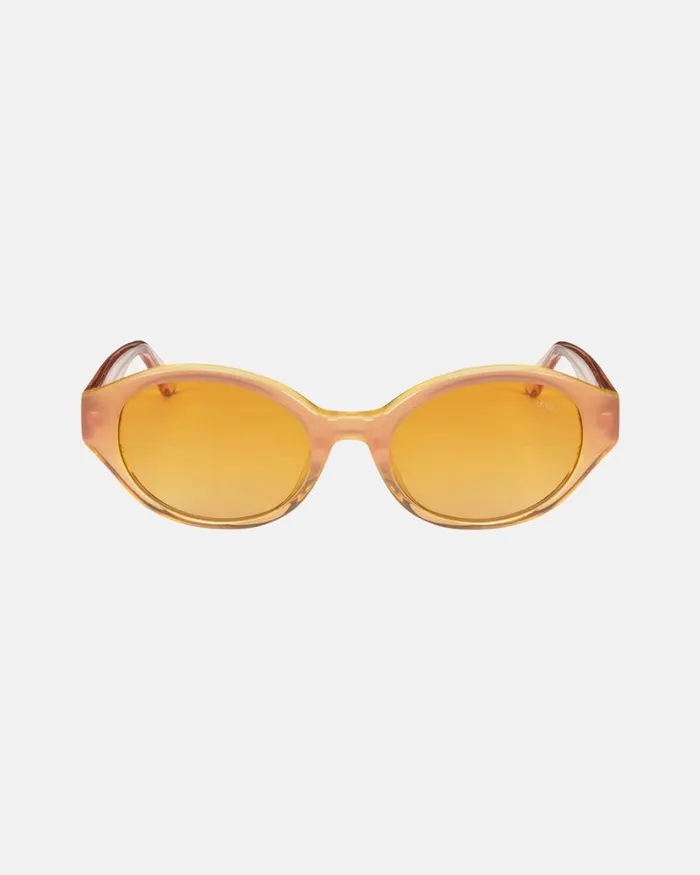 Eyewear Men Stussy PENN SUNGLASSES Peach GradientPeach