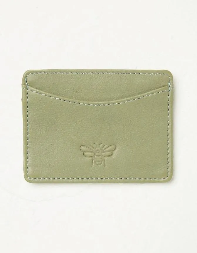 Fatface Bags and Purses Bee Card Holder Green Haze 8211 Women