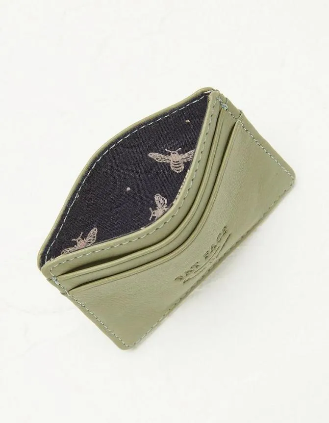 Fatface Bags and Purses Bee Card Holder Green Haze 8211 Women