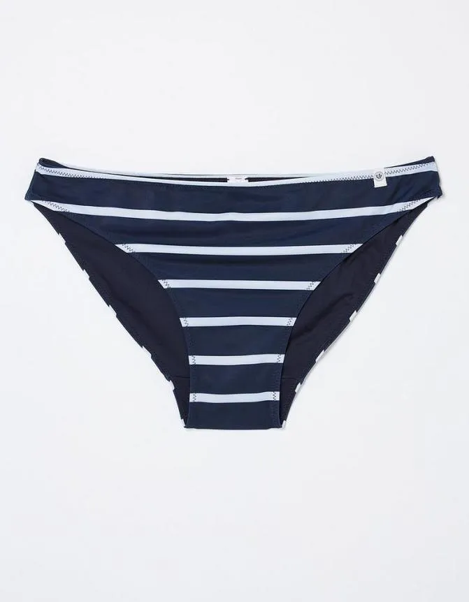 Fatface Beachwear and Swimwear Breton Bikini Bottoms Navy 8211 Women