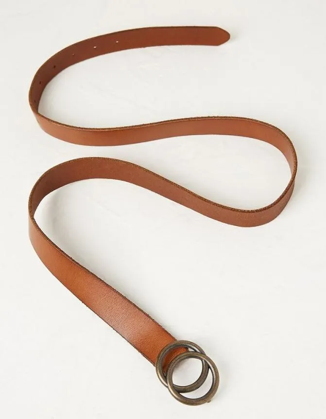 Fatface Belts Leather Circle Belt Tan 8211 Women