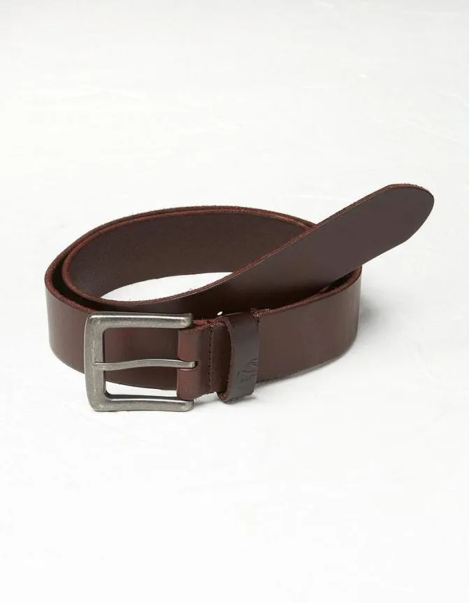 Fatface Belts Mens Italian Leather Belt Chocolate Brown 8211 Men