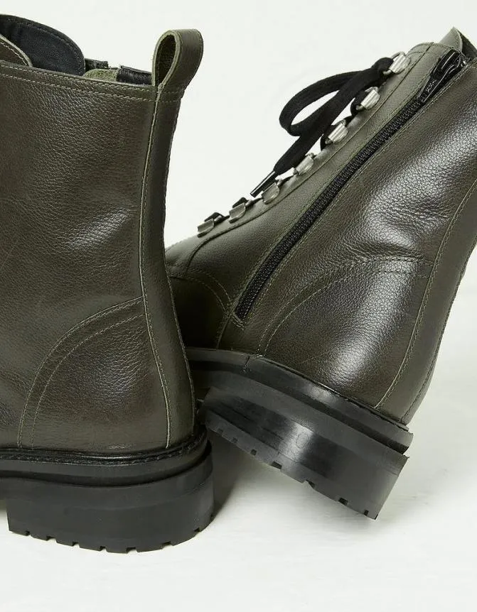 Fatface Boots Aureilia Ankle Hiker Boot Olive Green 8211 Women