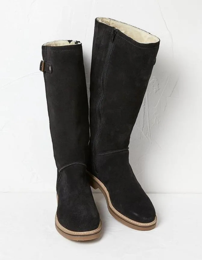 Fatface Boots Calista Knee High Boots Black 8211 Women