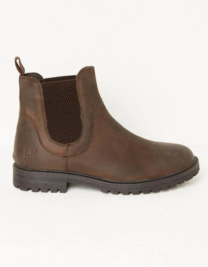 Fatface Boots Ethan Chelsea Ankle Boot Chocolate Brown 8211 Men