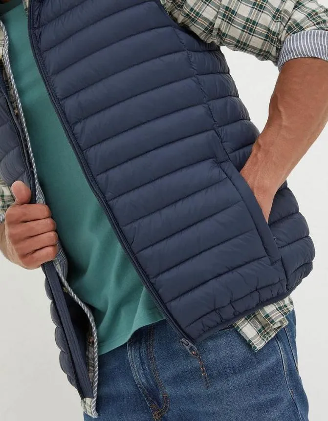 Fatface Coats and Jackets Dartmouth Gilet Navy 8211 Men