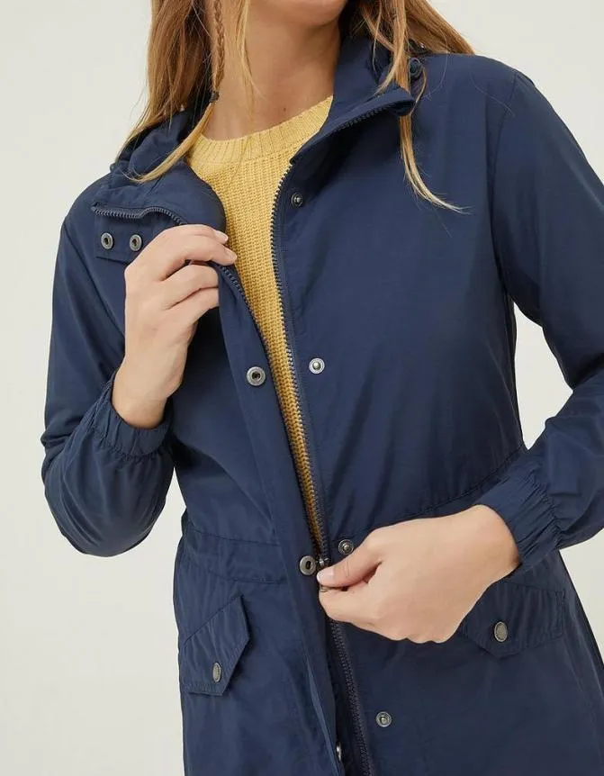 Fatface Coats and Jackets Lily Lightweight Parka Navy 8211 Women