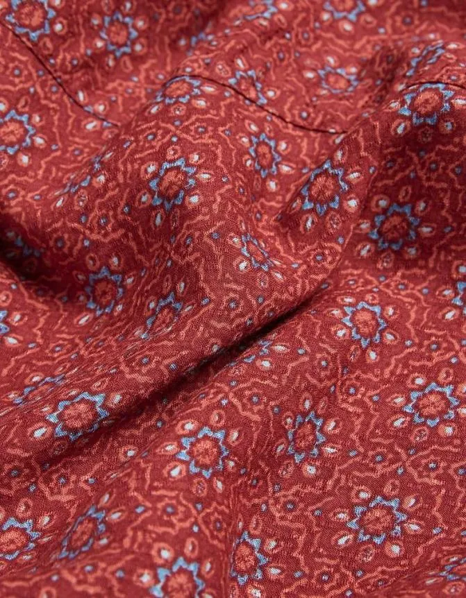 Fatface Dresses Shaney Craft Geo Dress Raspberry Red 8211 Women